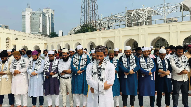 ছাত্রশিবিরের গায়েবানা জানাজা 