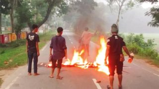 ইউপিডিএফের ডাকে খাগড়াছড়িতে সকাল-সন্ধ্যা অবরোধ