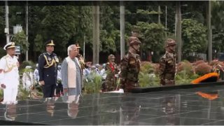 শিখা অনির্বাণে রাষ্ট্রপতি-প্রধান উপদেষ্টার শ্রদ্ধা