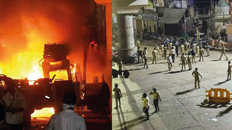 ভারতের নাগপুরে হিন্দু-মুসলমান সহিংসতা, কারফিউ জারি