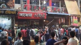 গাজীপুরে ‘মার্চ ফর গাজা’ মিছিল শেষে হোটেল-গার্মেন্টস-মিষ্টির দোকানে হামলা