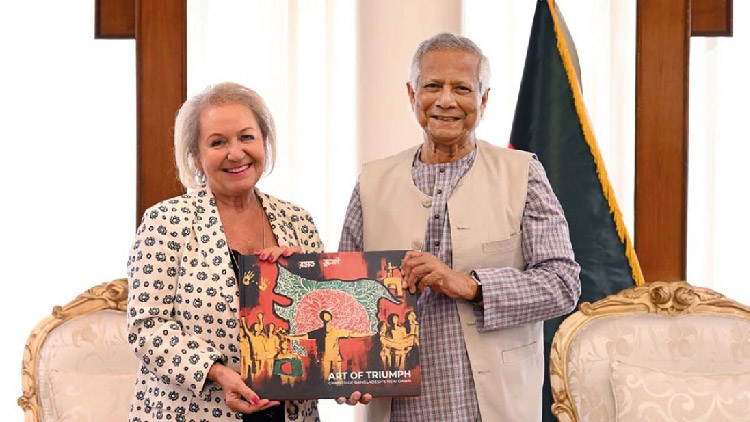 প্রধান উপদেষ্টার সঙ্গে যুক্তরাজ্যের বাণিজ্য দূতের সাক্ষাৎ