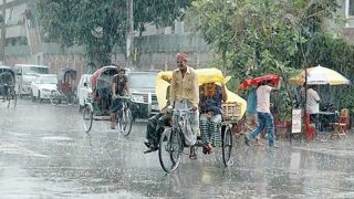 তীব্র গরমের পর রাজধানীতে স্বস্তির বৃষ্টি